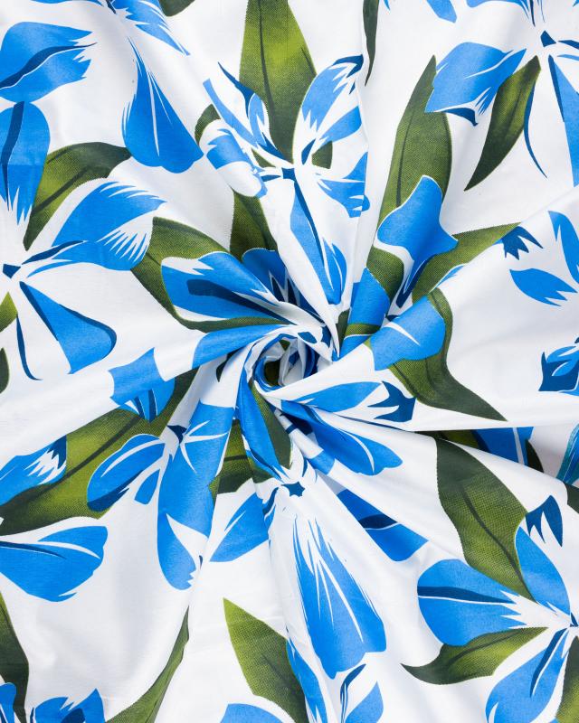 Polynesian fabric MATAMUA Blue - Tissushop